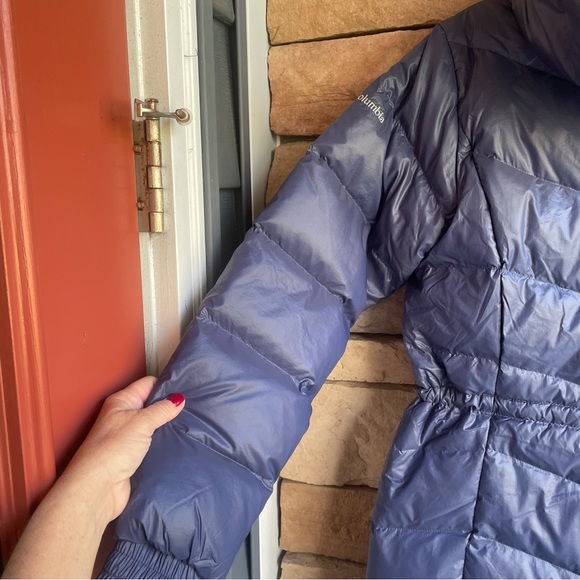 Columbia blue Icy Heights ll Down Jacket NWT Large - Picture 5 of 12